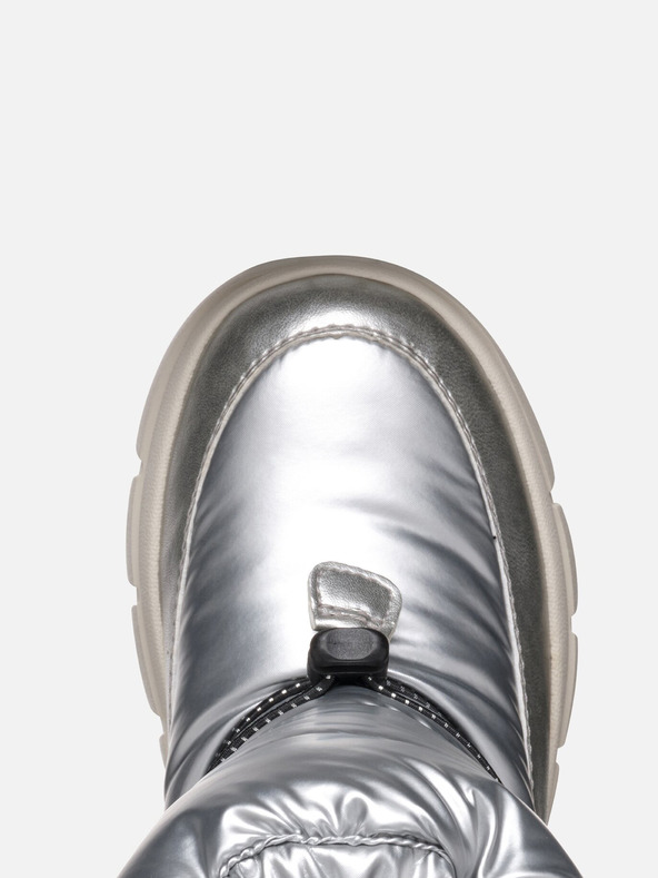 Geox Silberne Mädchen Winterschuhe Geox Willabooa