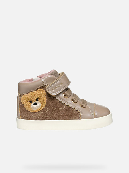 Geox Beige Mädchen-Sneaker Geox Kilwi