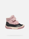 Geox Schwarze Mädchen-Stiefelette Geox Omar WPF