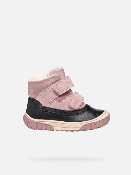 Geox Schwarze Mädchen-Stiefelette Geox Omar WPF