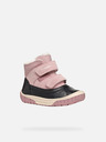 Geox Schwarze Mädchen-Stiefelette Geox Omar WPF
