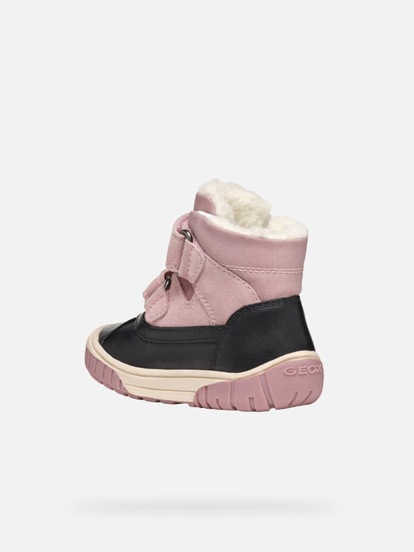 Geox Schwarze Mädchen-Stiefelette Geox Omar WPF