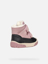 Geox Schwarze Mädchen-Stiefelette Geox Omar WPF