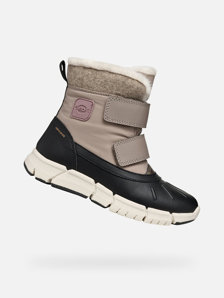 Geox Beiger Mädchen-Winterschuh Geox Flexyper B Ab