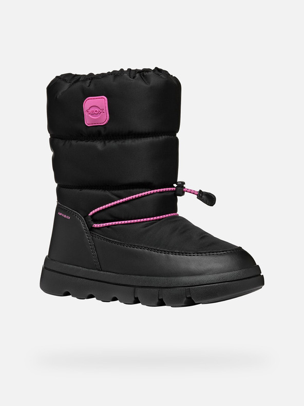 Geox Schwarze Mädchen Winterschuhe Geox Willaboo B A