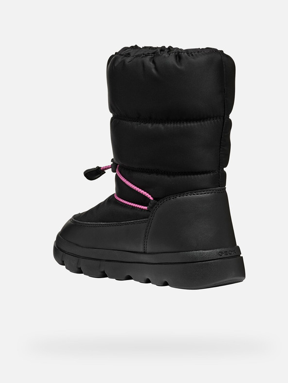 Geox Schwarze Mädchen Winterschuhe Geox Willaboo B A