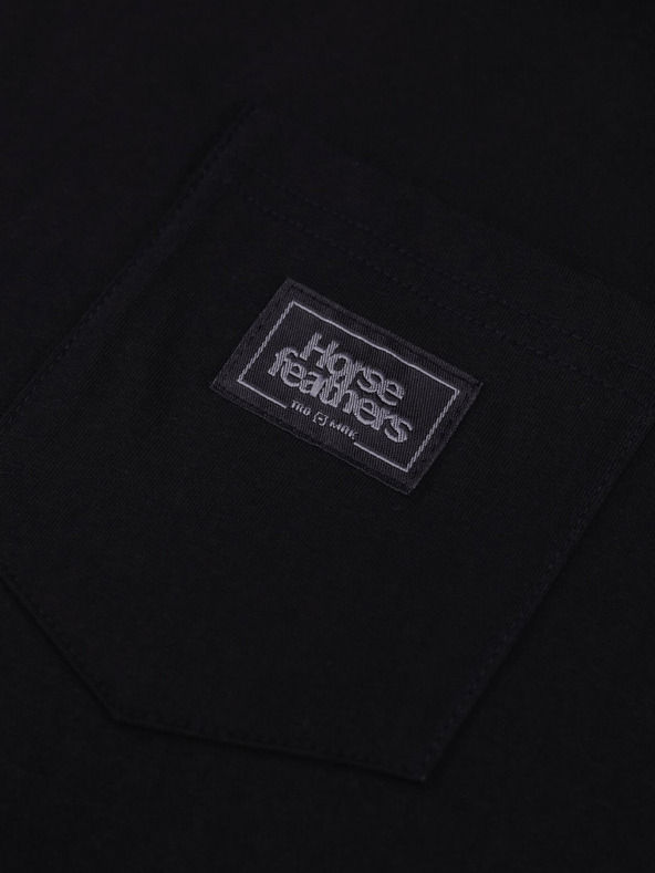 Horsefeathers T-shirt Alpha - schwarz Größe L HORSEFEATHERS