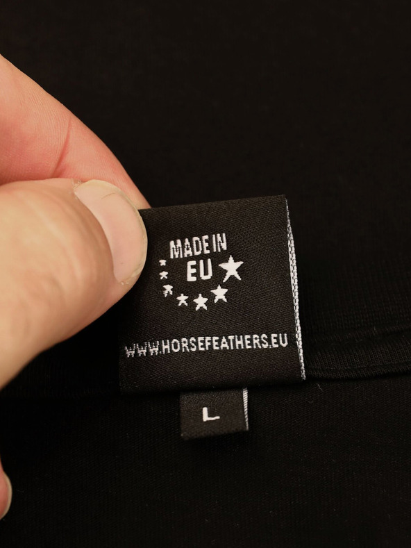 Horsefeathers T-shirt Alpha - schwarz Größe L HORSEFEATHERS