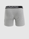 Horsefeathers Dreierpack Horsefeathers Dynasty Boxershorts in Grau und Schwarz
