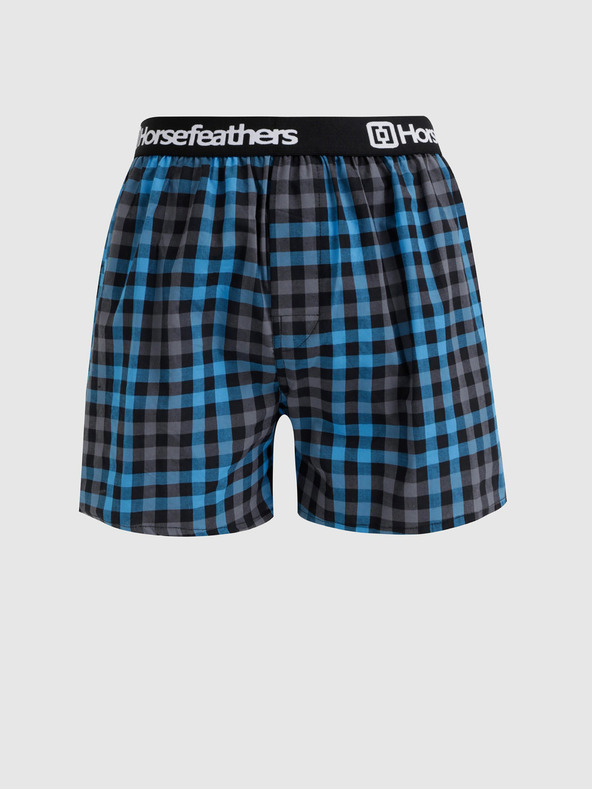 Horsefeathers Horsefeathers Clay blau karierte Shorts