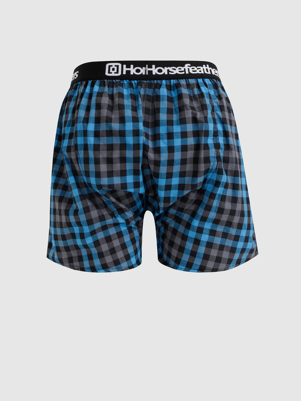Horsefeathers Horsefeathers Clay blau karierte Shorts
