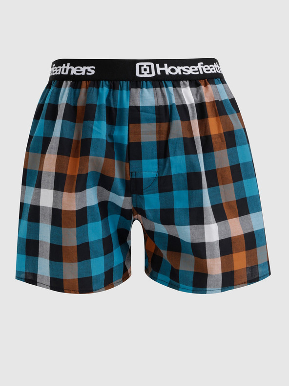 Horsefeathers Horsefeathers Clay blau karierte Shorts