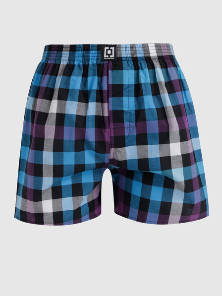 Horsefeathers Horsefeathers Sonny blau karierte Shorts