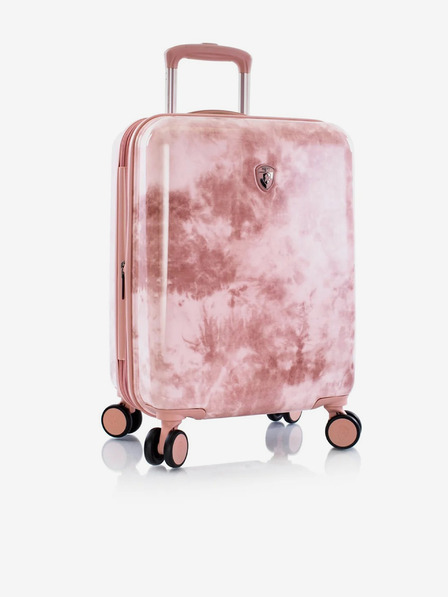 Heys Pink gemusterter Reisekoffer Heys Tie-Dye S