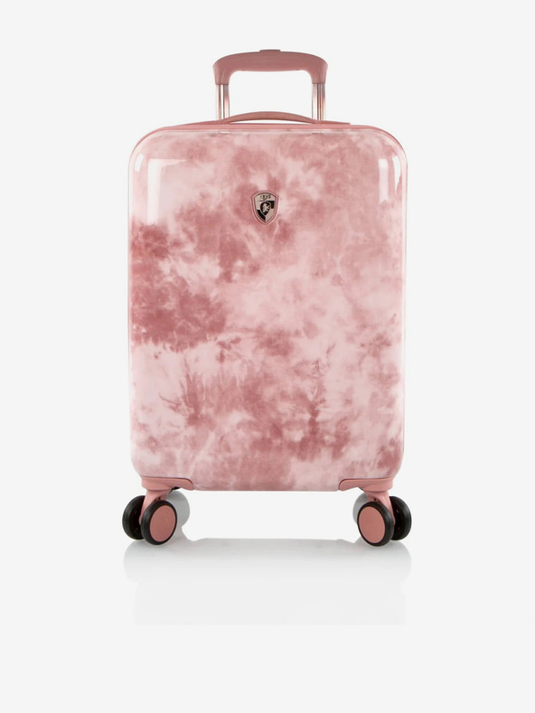 Heys Pink gemusterter Reisekoffer Heys Tie-Dye S