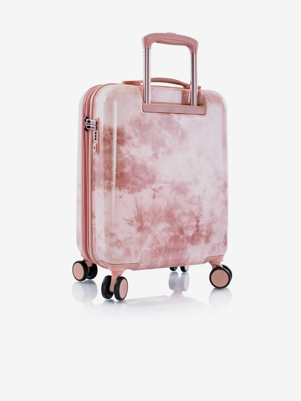 Heys Pink gemusterter Reisekoffer Heys Tie-Dye S