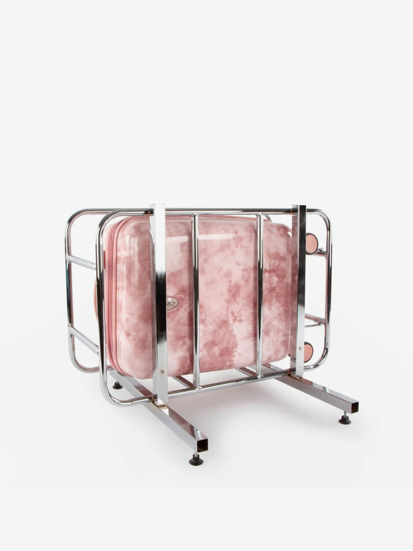 Heys Pink gemusterter Reisekoffer Heys Tie-Dye S