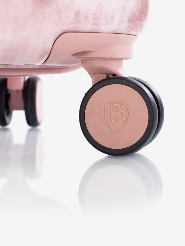 Heys Pink gemusterter Reisekoffer Heys Tie-Dye S