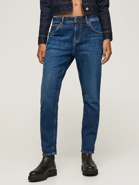 Pepe Jeans Dunkelblaue Straight Fit Damenjeans Pepe Jeans Violet
