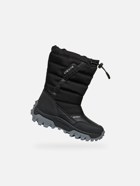 Geox Schwarze Jungen-Winterschuhe Geox Himalaya ABX