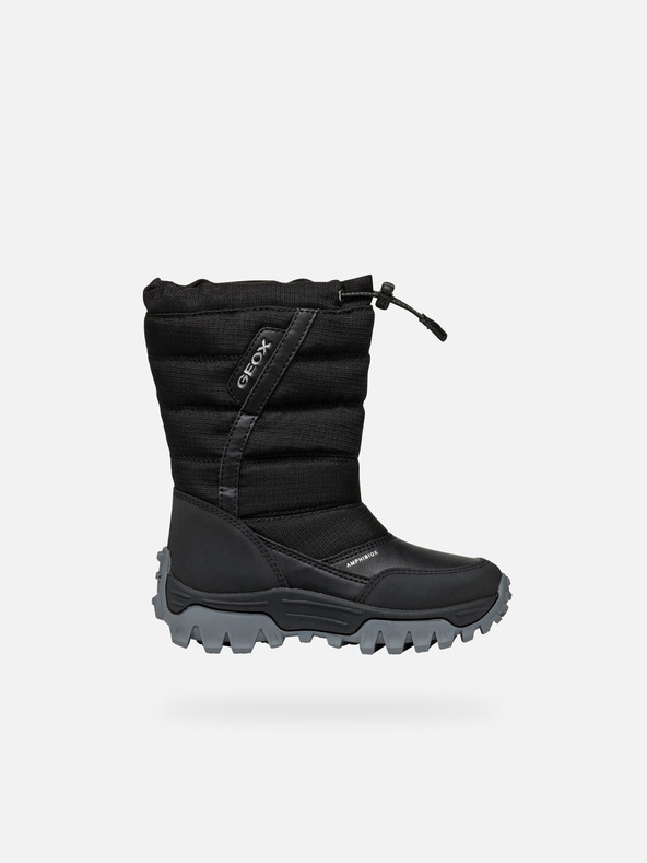 Geox Schwarze Jungen-Winterschuhe Geox Himalaya ABX