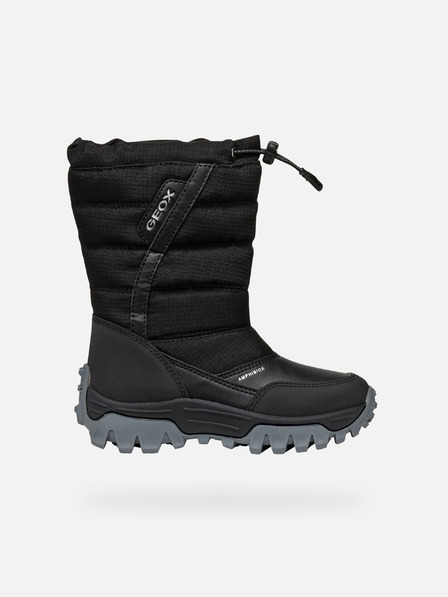 Geox Schwarze Jungen-Winterschuhe Geox Himalaya ABX