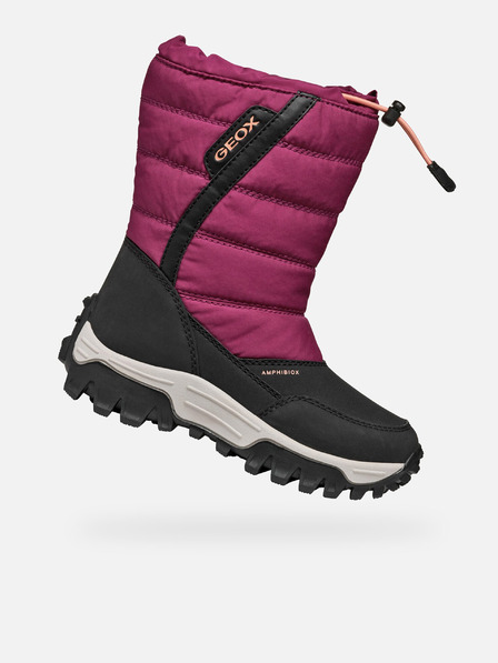 Geox Roter Mädchen-Winterschuh Geox Himalaya B Ab
