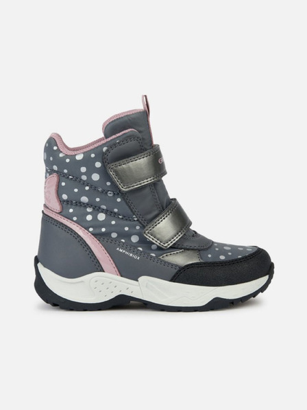 Geox Dunkelgraue Geox Sentiero B Ab Ankle Boots für Mädchen