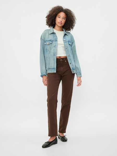 GAP Damen Jeans Original Straight High Rise 90er GAP