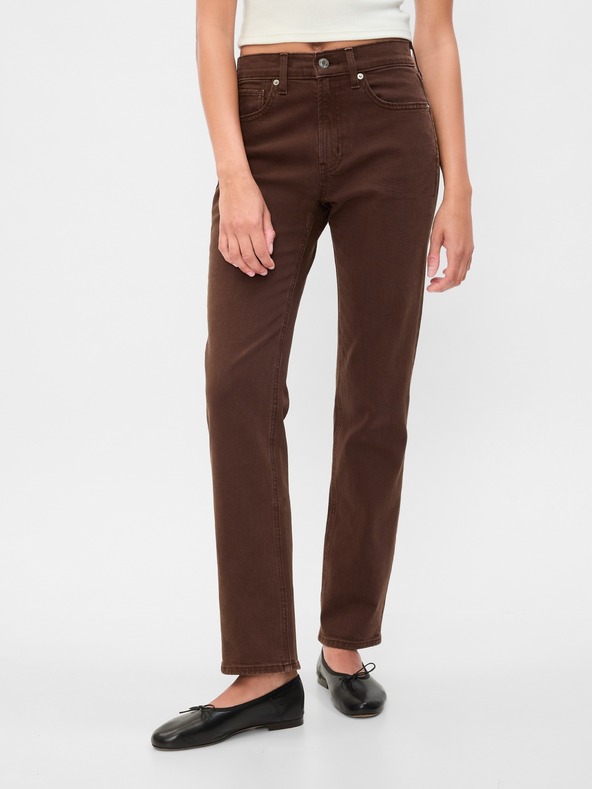 GAP Damen Jeans Original Straight High Rise 90er GAP