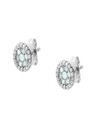 Fossil Silberne Ohrringe für Frauen Fossil JFS00518040