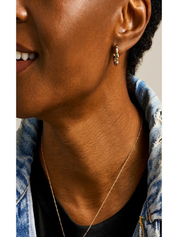 Fossil Stahlohrringe für Frauen Fossil Sutton JF04795710