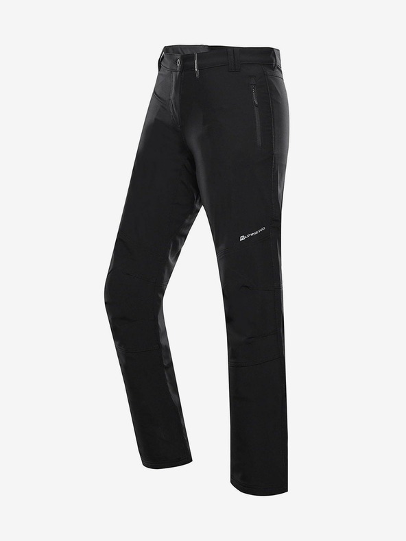 ALPINE PRO Damen-Softshell-Hose ALPINE PRO MURIA 3 INS. schwarz