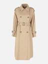 Geox Beiger Damen Oversize Trenchcoat Geox Diamond