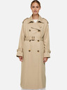 Geox Beiger Damen Oversize Trenchcoat Geox Diamond
