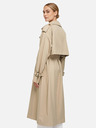 Geox Beiger Damen Oversize Trenchcoat Geox Diamond