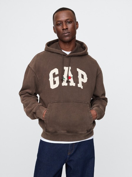 GAP Oversize Sweatshirt mit Western-Logo GAP