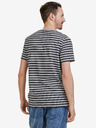 Sam 73 Graues gestreiftes Herren-T-Shirt SAM 73 Martin