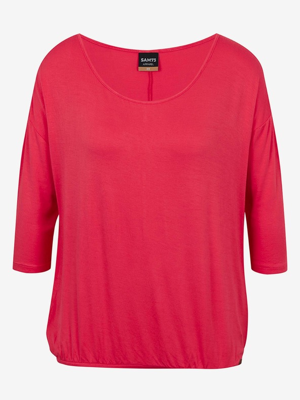 Sam 73 Dunkelrosa Damen-T-Shirt SAM 73 Gladys