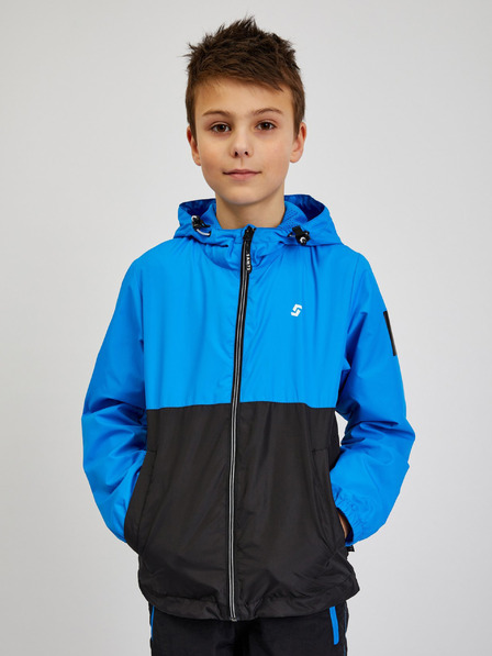 Sam 73 Schwarz-blaue Jacke für Jungen SAM73 Apus