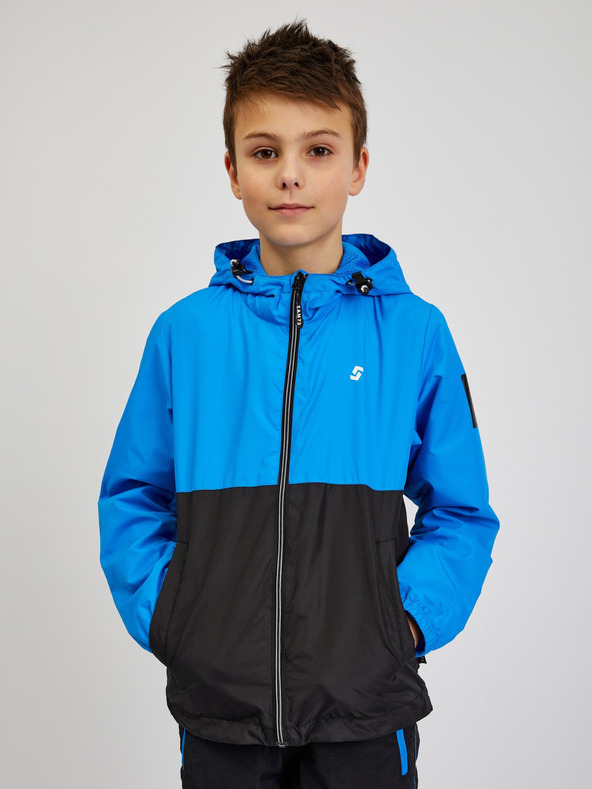 Sam 73 Schwarz-blaue Jacke für Jungen SAM73 Apus