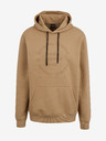 Sam 73 Hellbrauner Herren-Kapuzenpullover SAM 73 Albus