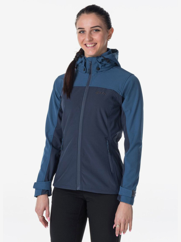 Kilpi Dunkelblaue Damen Kilpi RAVIA Softshell-Jacke