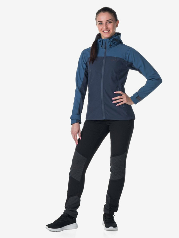 Kilpi Dunkelblaue Damen Kilpi RAVIA Softshell-Jacke