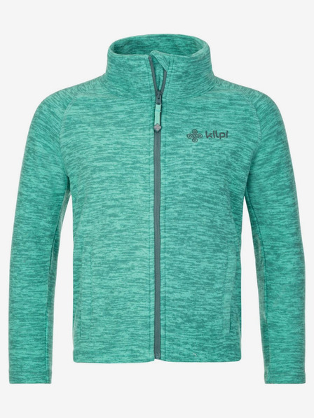 Kilpi Türkisfarbenes Mädchen-Fleece-Sweatshirt Kilpi ALACANT