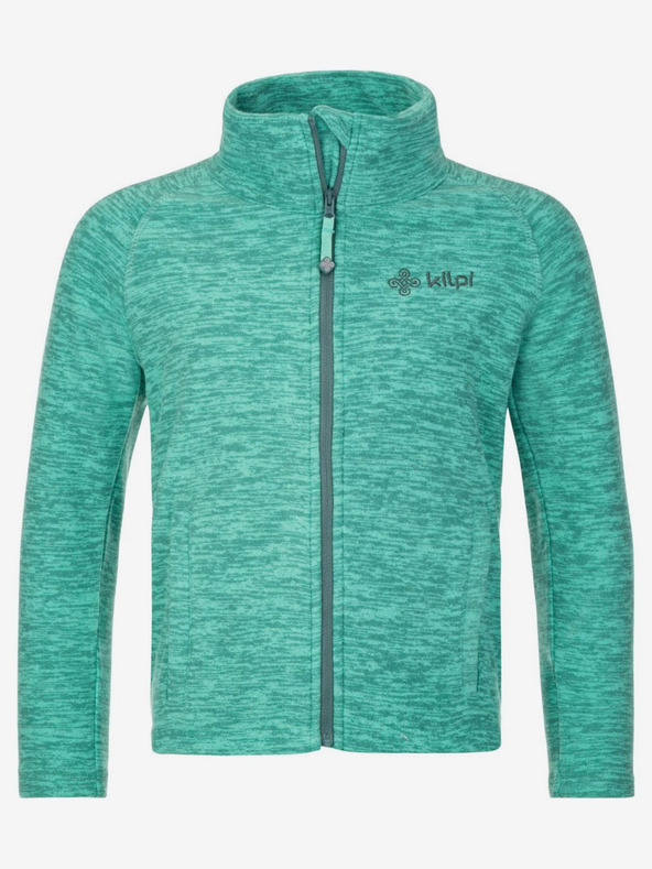 Kilpi Türkisfarbenes Mädchen-Fleece-Sweatshirt Kilpi ALACANT