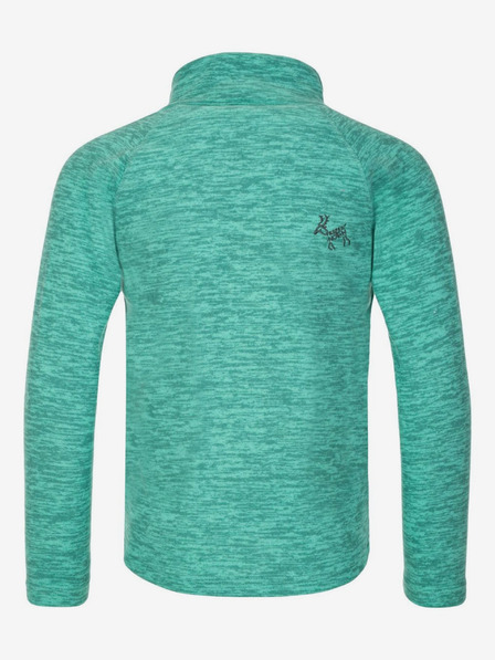 Kilpi Türkisfarbenes Mädchen-Fleece-Sweatshirt Kilpi ALACANT