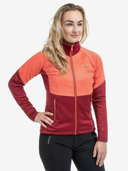 Kilpi Orange und Wein Damen Funktions-Sweatshirt Kilpi TOMMS-W