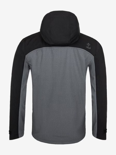 Kilpi Schwarze und graue Herren-Softshell-Jacke Kilpi RAVIO-M
