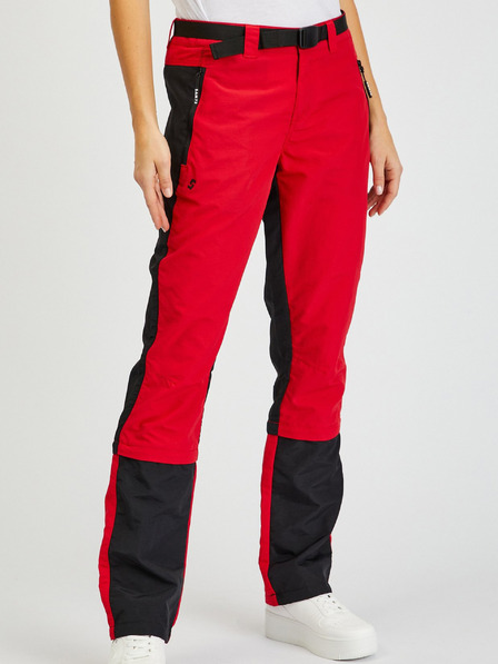 Sam 73 Schwarze und rote Damenhose mit abnehmbarem Bein SAM73 Aries